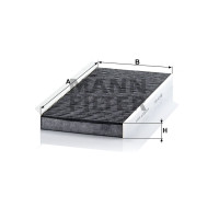Фильтр салона MANN-FILTER CUK 4054